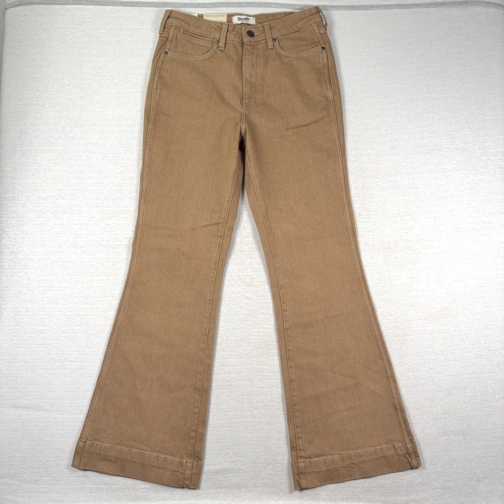 Wrangler Retro Bailey High Rise Slim Trouser Jean Womens Size 30x32 Flare NEW